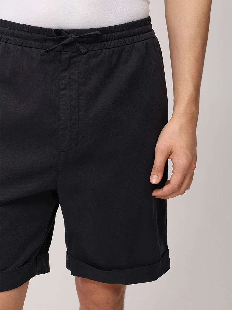 Шорты Regular Fit из лиоцелла и хлопка