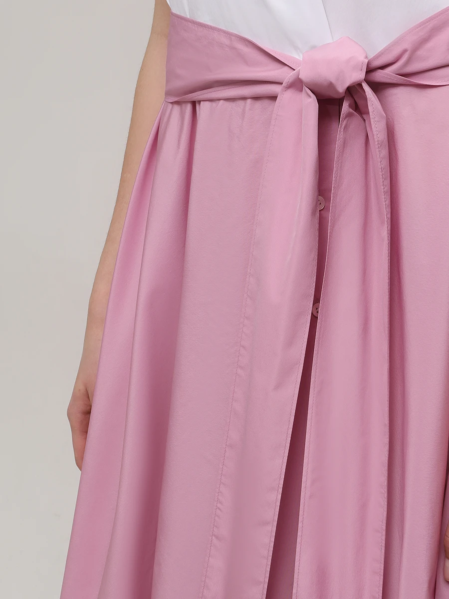 Платье комбинированное