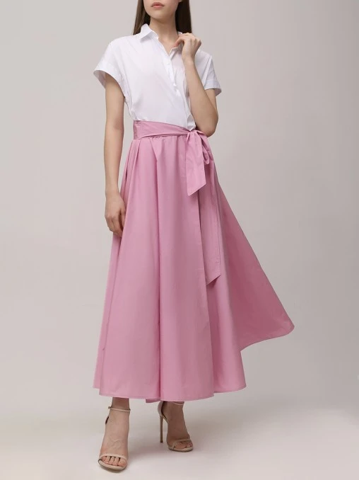 Платье комбинированное SARA ROKA