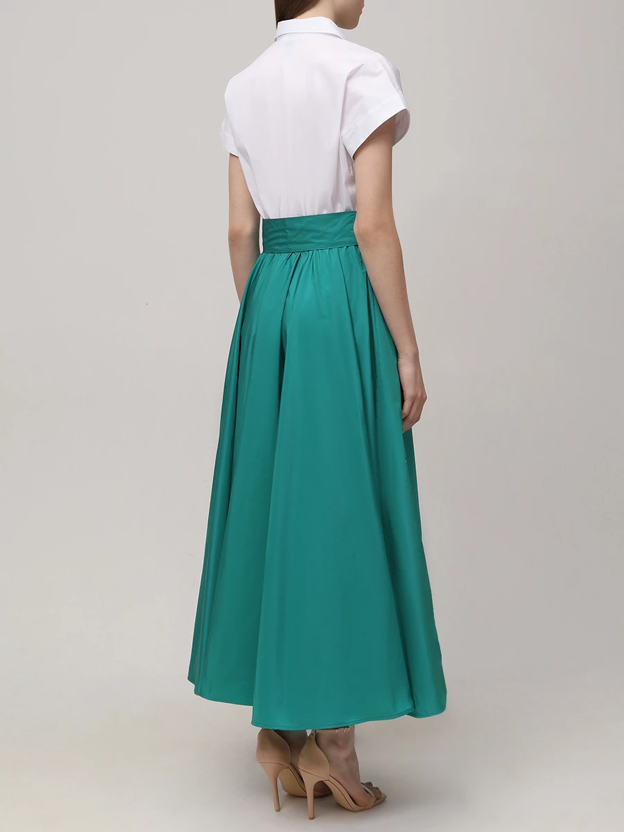 Платье комбинированное