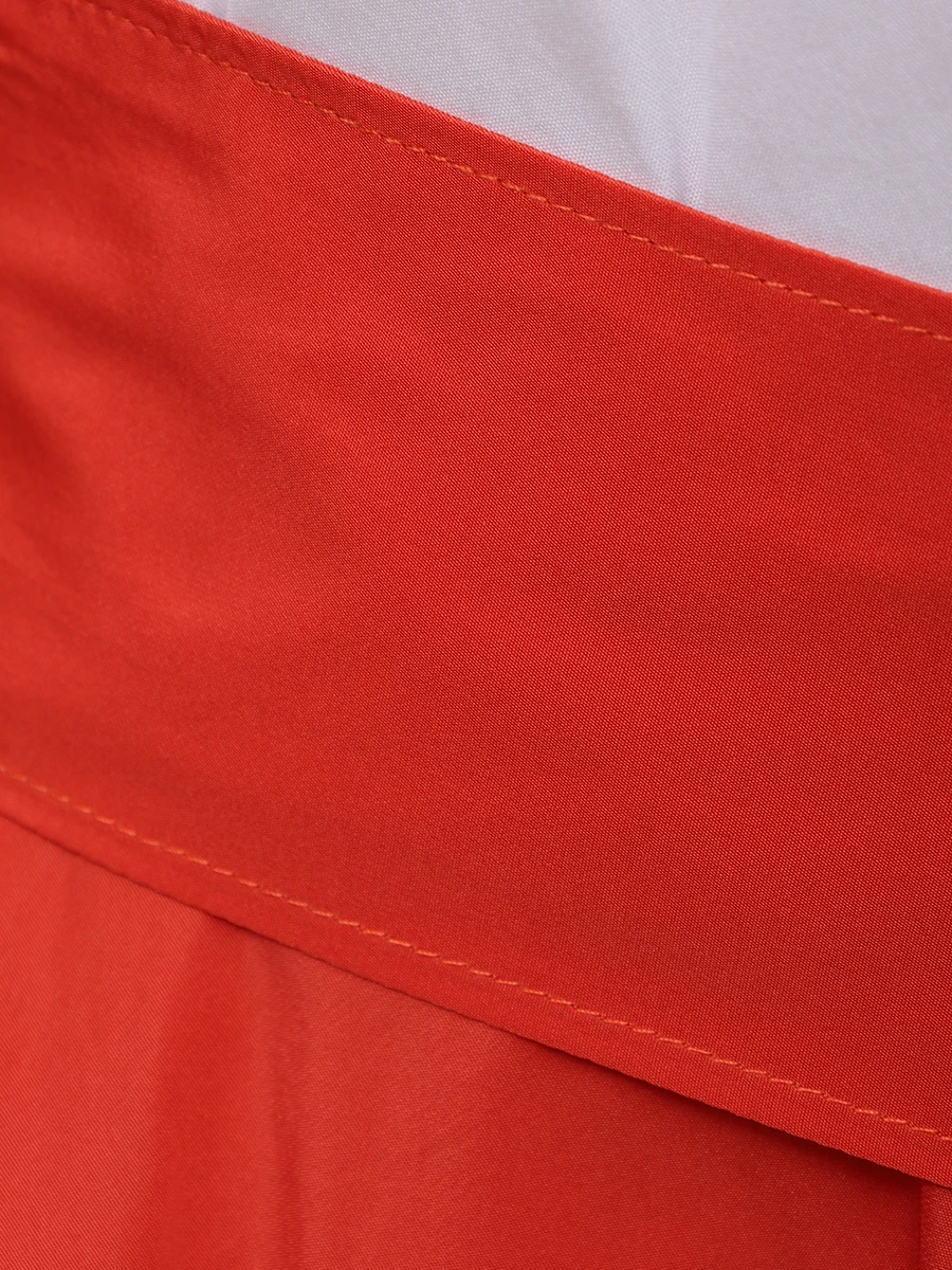 Платье комбинированное