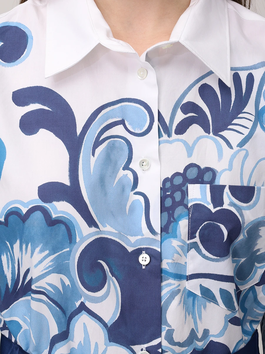 Платье хлопковое