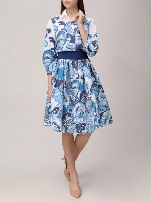 Платье хлопковое SARA ROKA