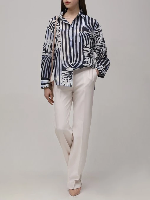 Блуза хлопковая SARA ROKA