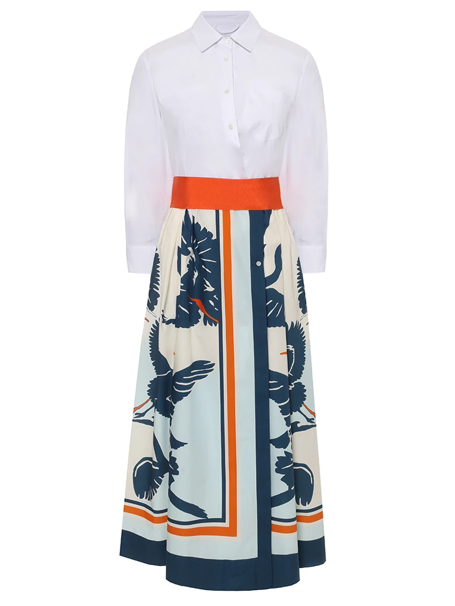 Платье хлопковое