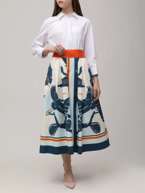 Платье хлопковое SARA ROKA