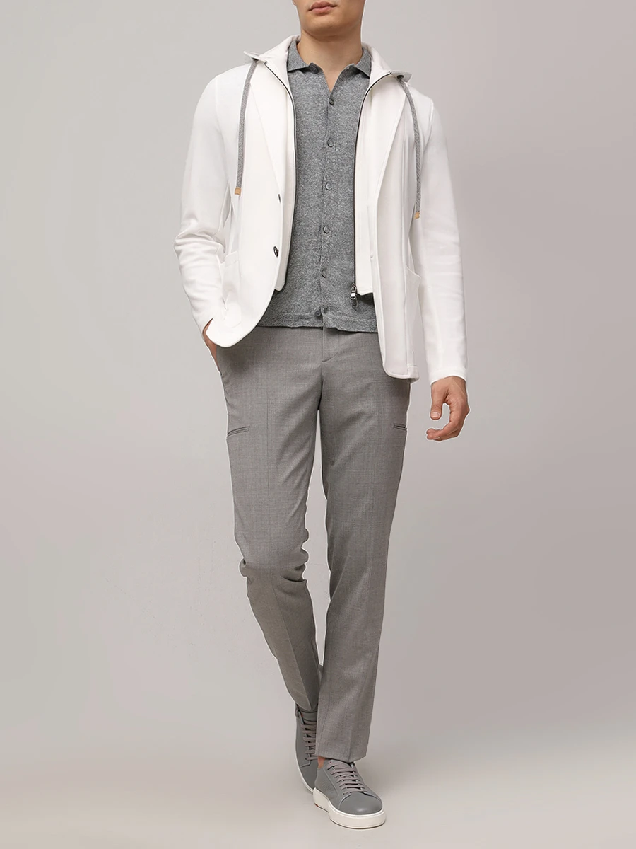 Пиджак однотонный