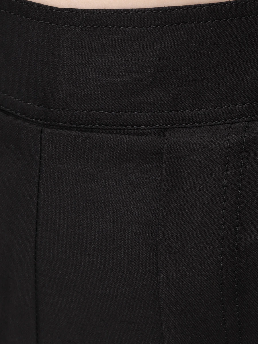 Брюки-юбка из вискозы и льна