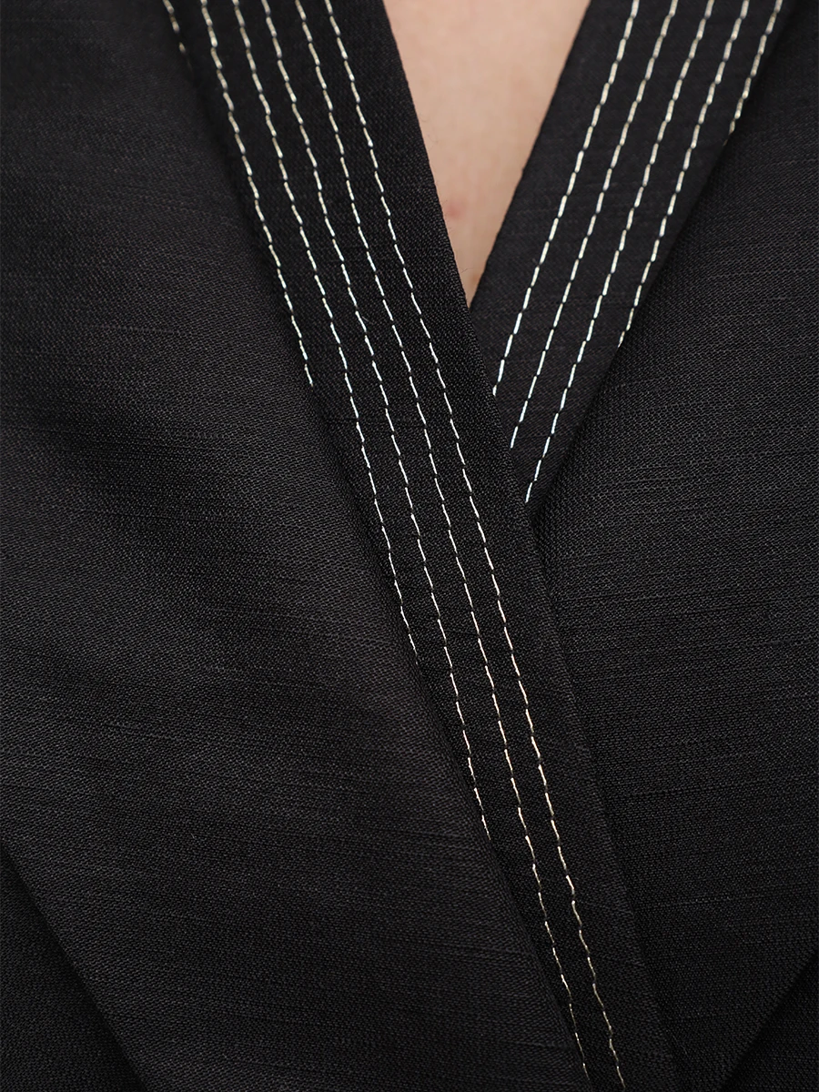 Костюм из вискозы и льна