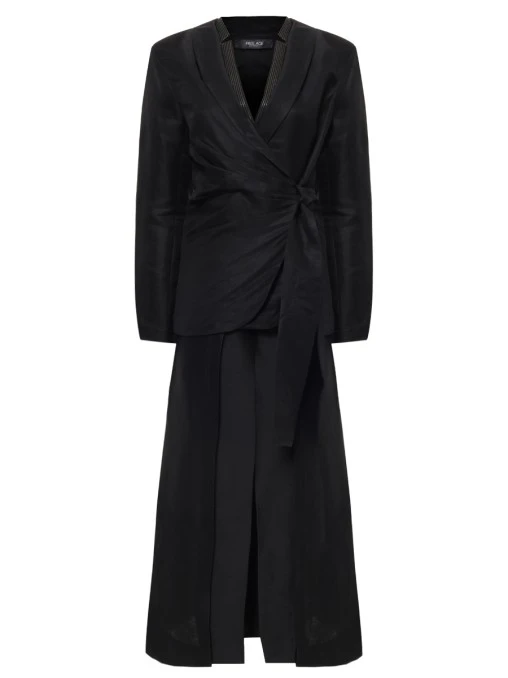 Костюм из вискозы и льна FREE AGE