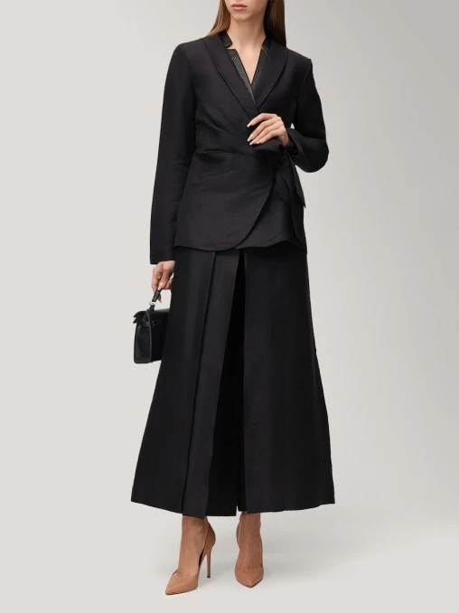 Костюм из вискозы и льна FREE AGE