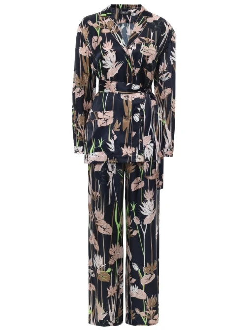 Костюм из хлопка и шелка FREE AGE