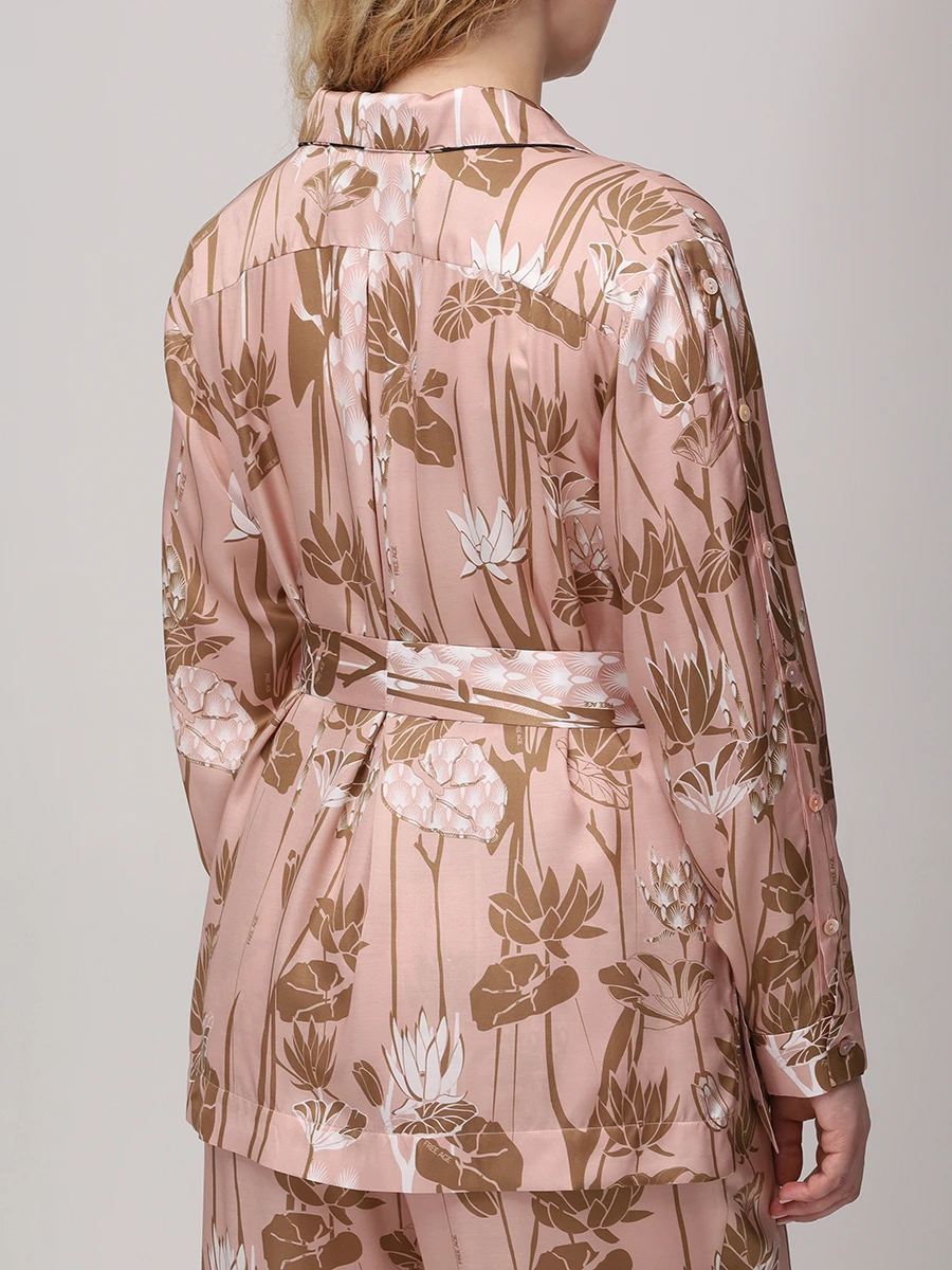 Костюм из хлопка и шелка