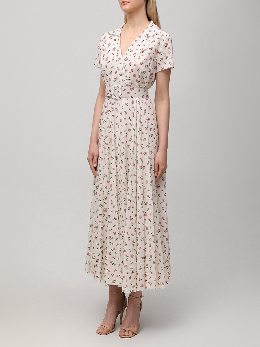 Платье шелковое