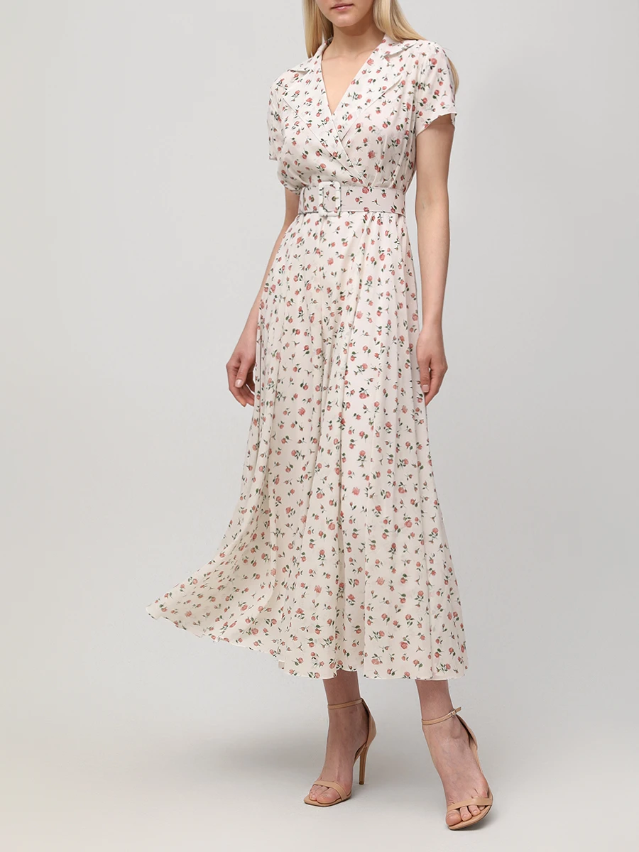 Платье шелковое