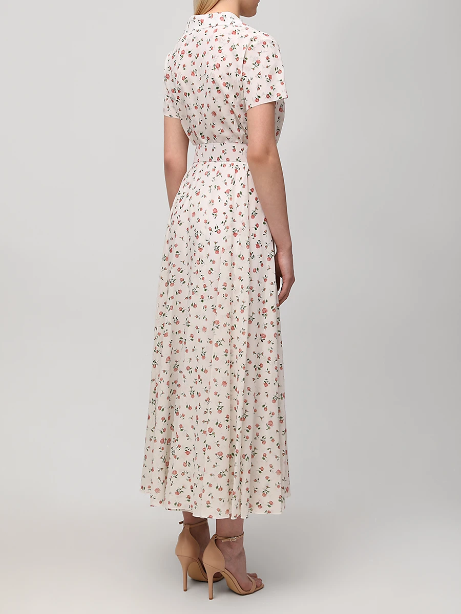 Платье шелковое