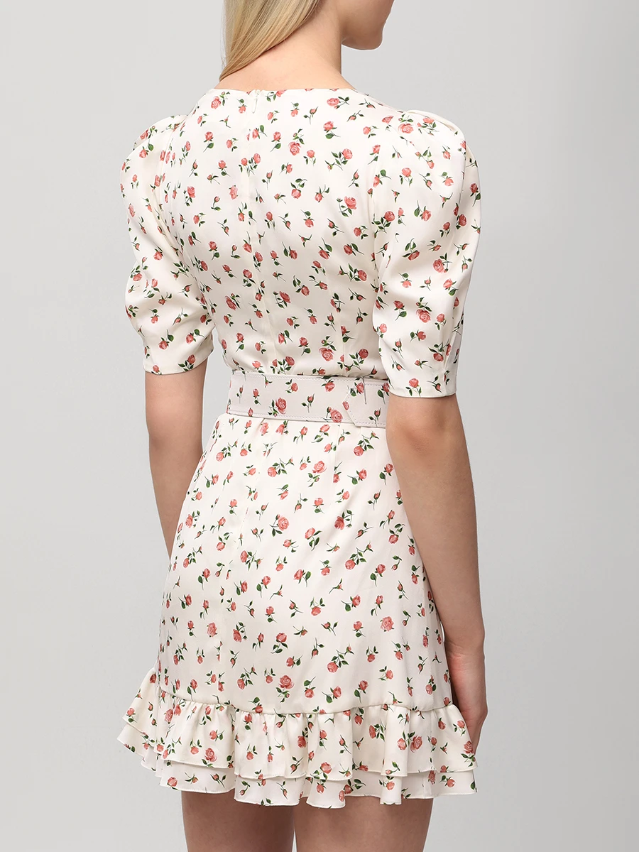 Платье шелковое