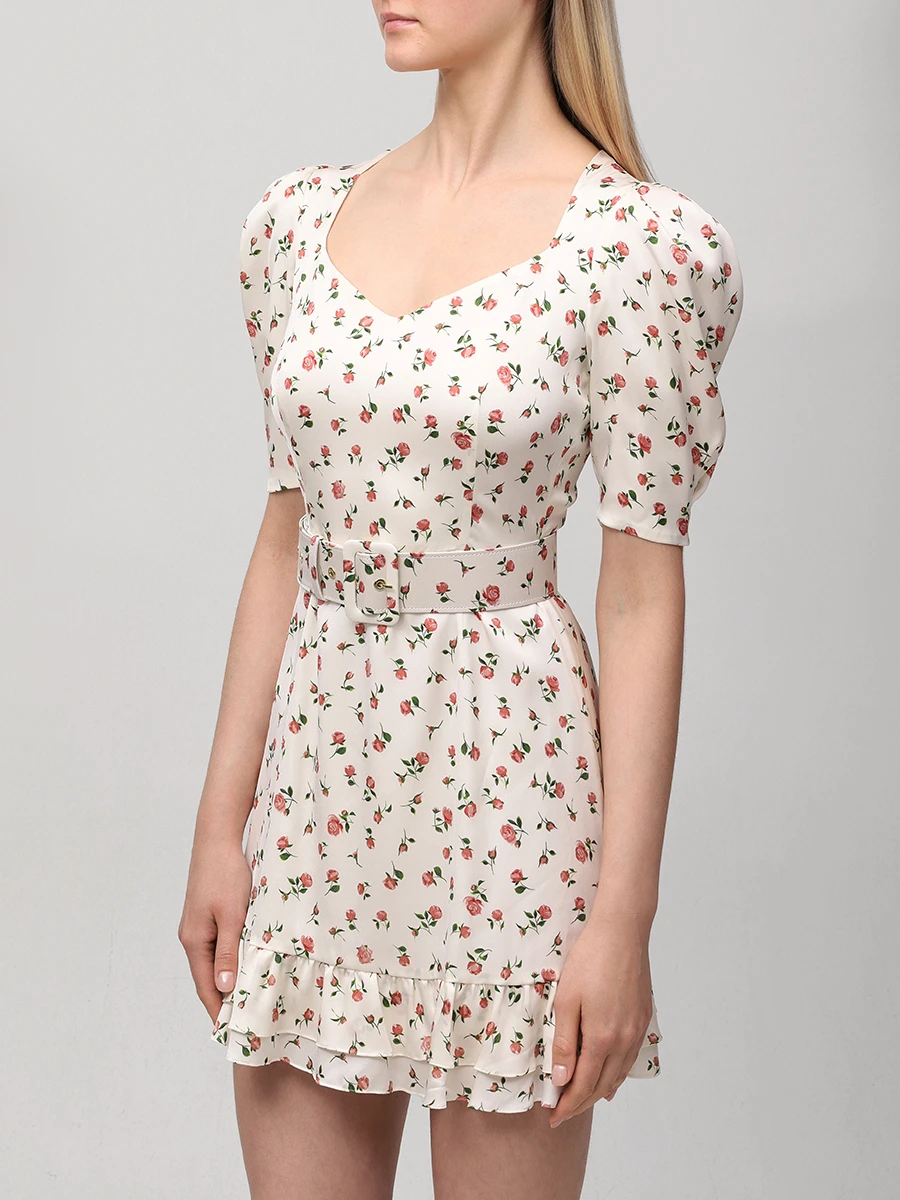 Платье шелковое