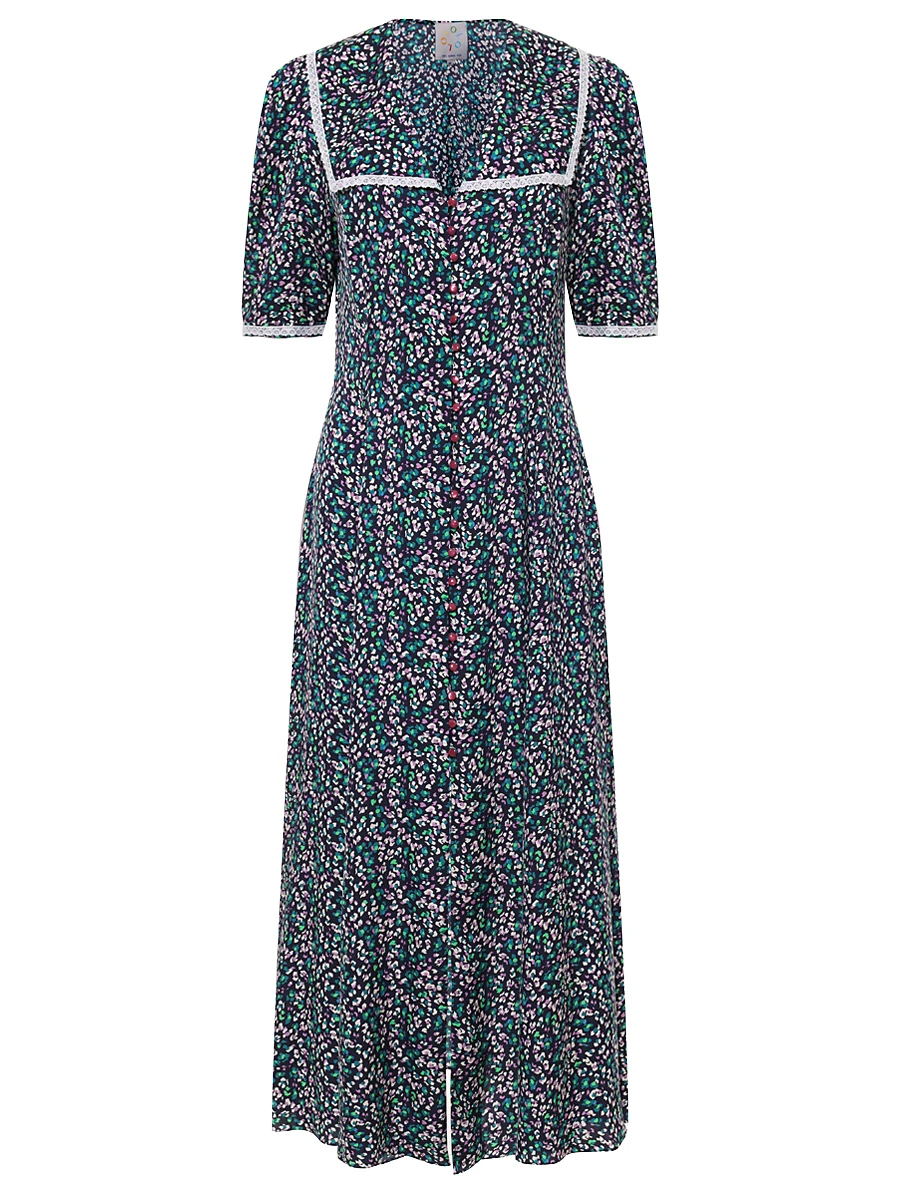 Платье шелковое