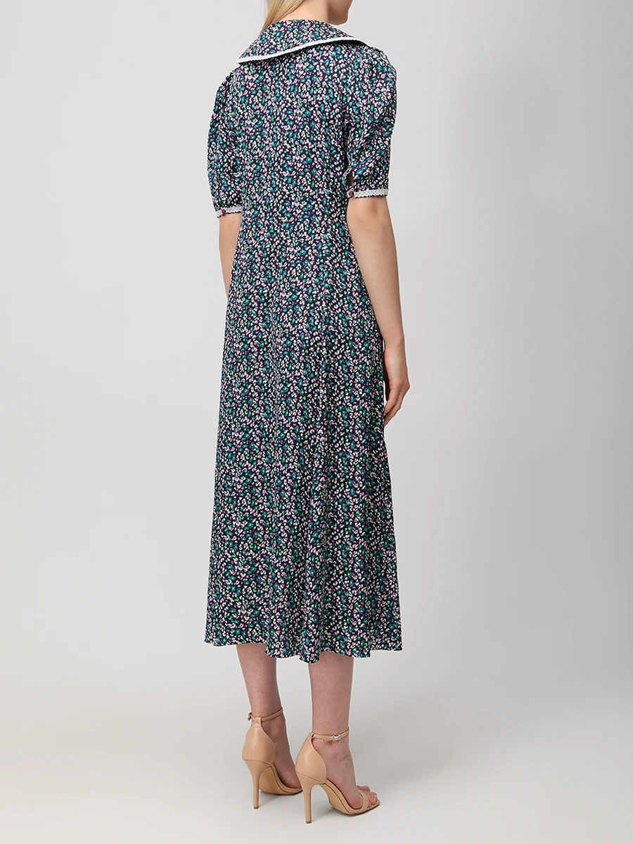 Платье шелковое