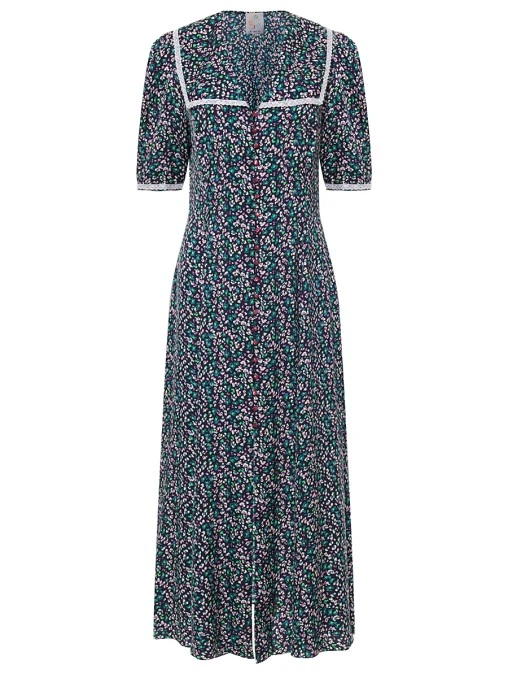 Платье шелковое OLOLOL