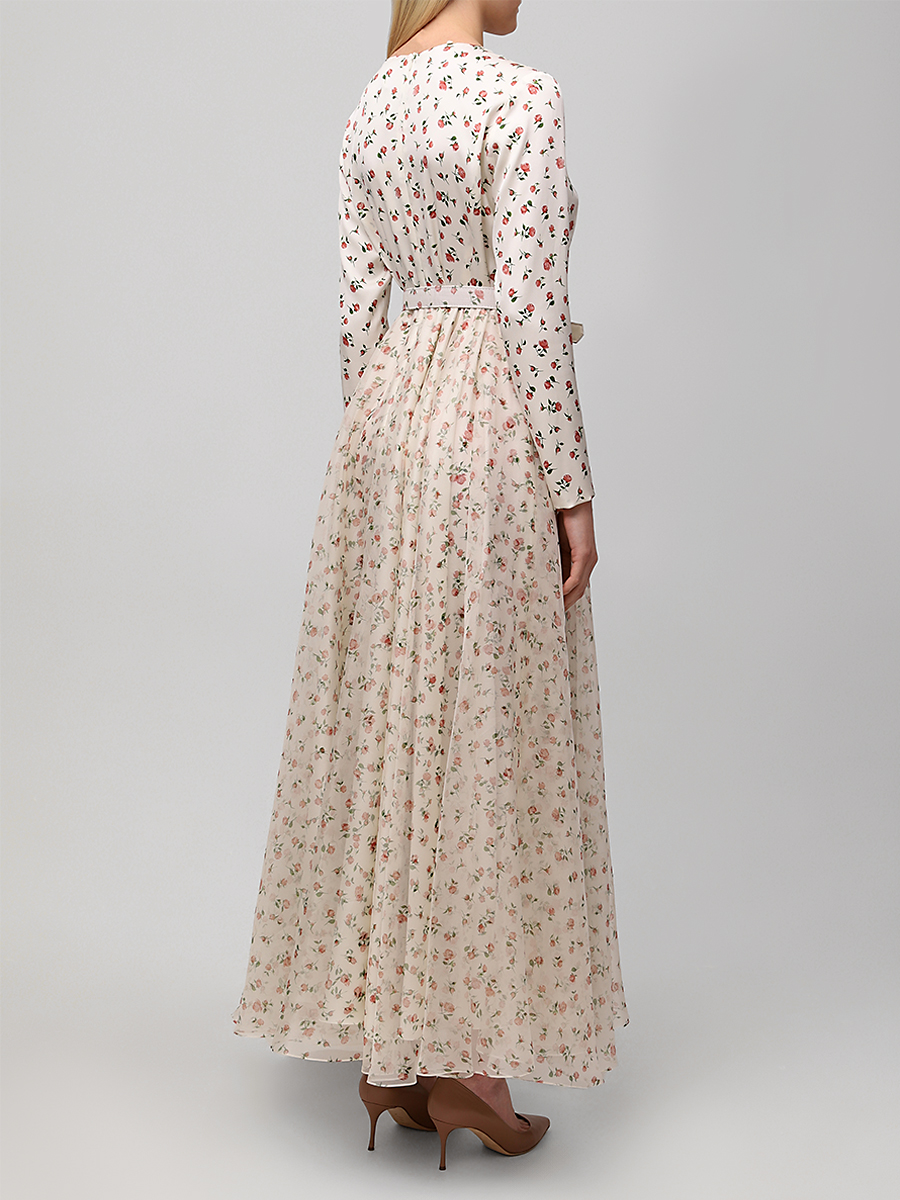 Платье шелковое