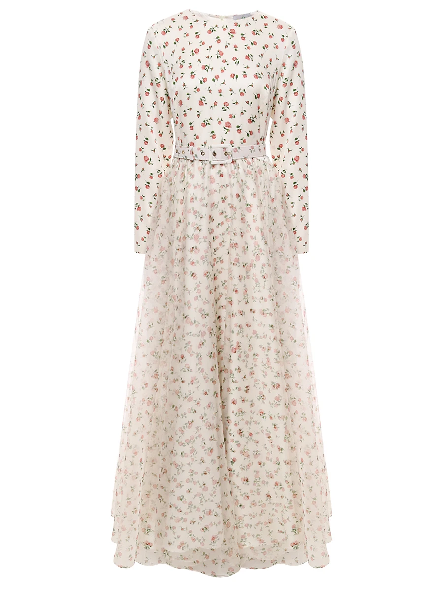 Платье шелковое