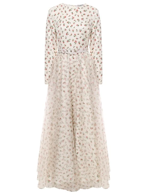 Платье шелковое OLOLOL