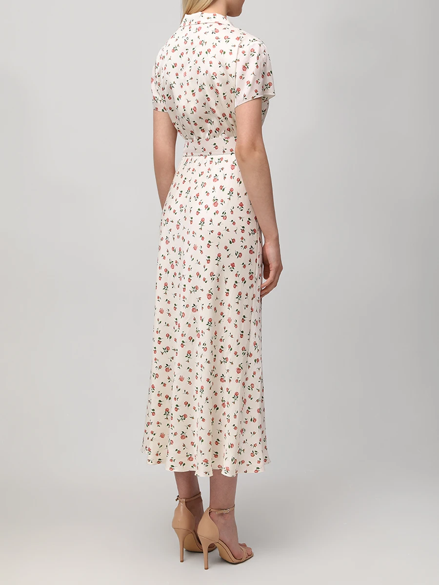 Платье шелковое