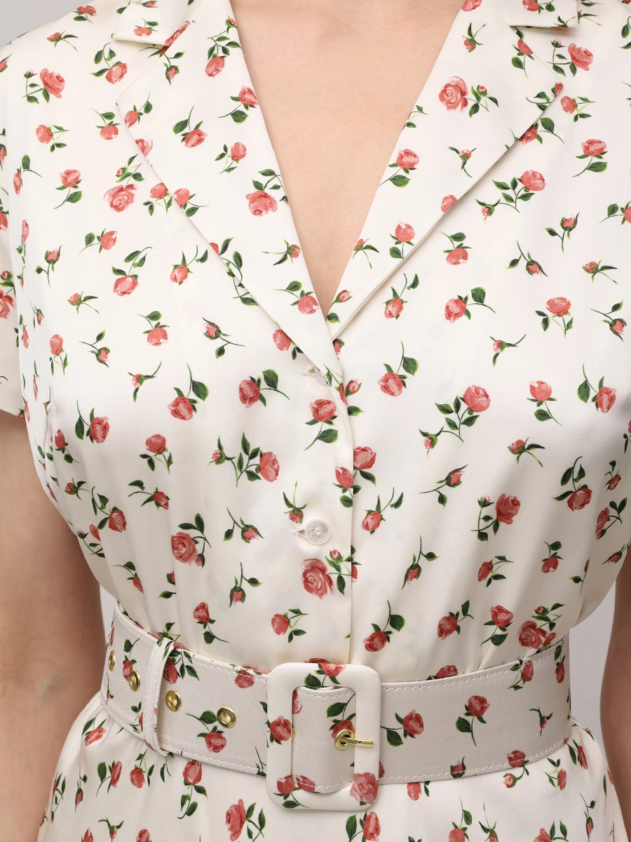 Платье шелковое