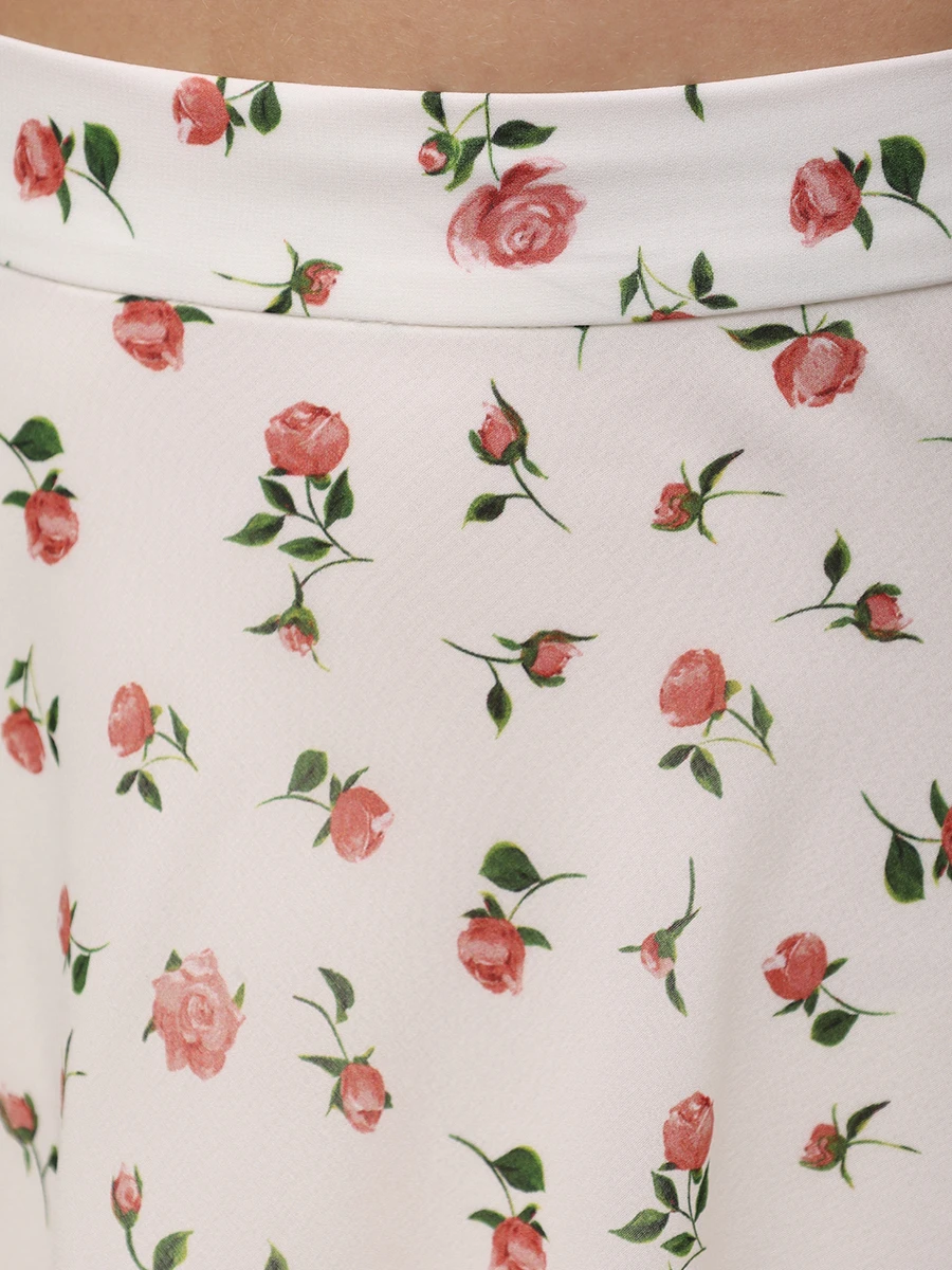 Юбка шелковая