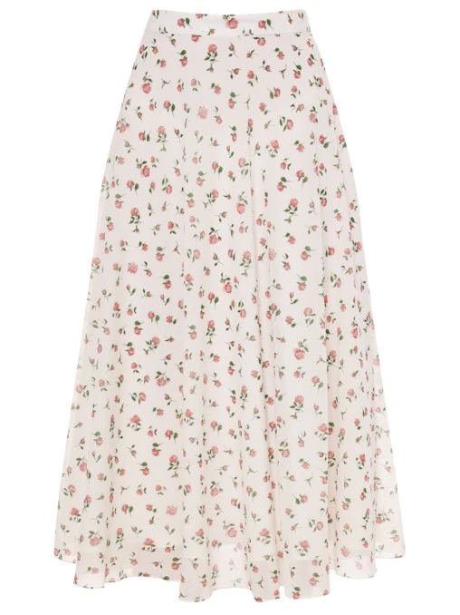 Юбка шелковая OLOLOL