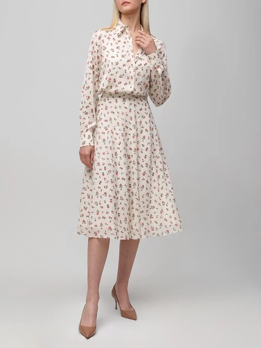 Юбка шелковая OLOLOL