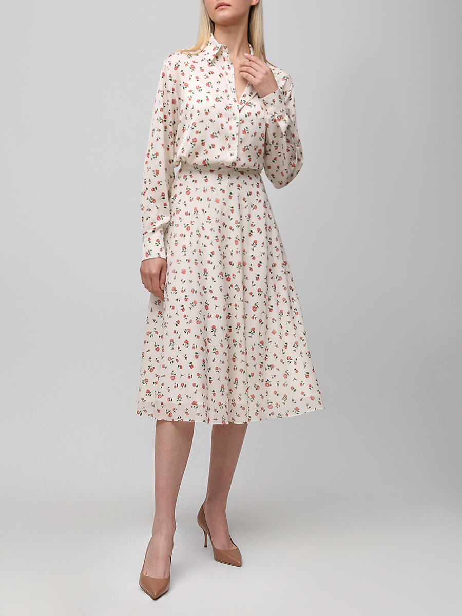 Юбка шелковая