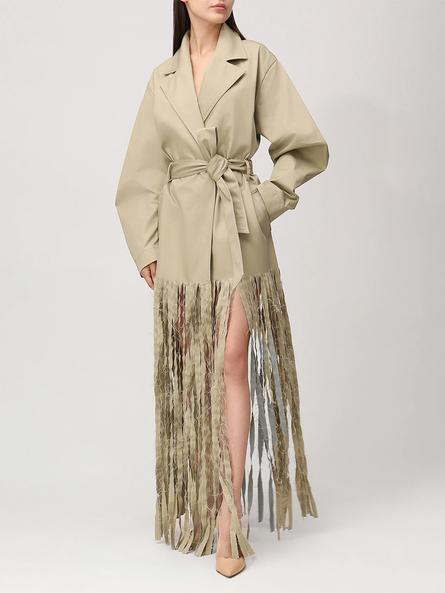 Плащ хлопковый