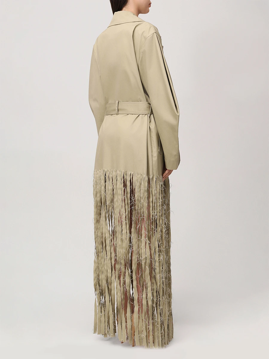 Плащ хлопковый