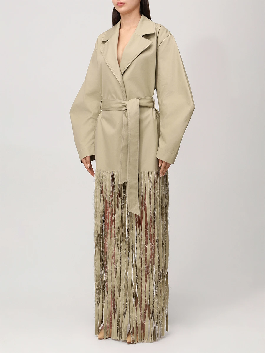 Плащ хлопковый