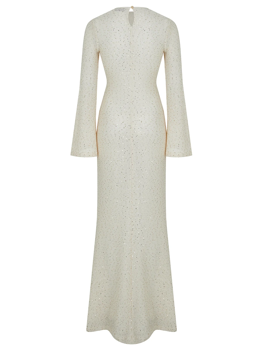 Платье с пайетками