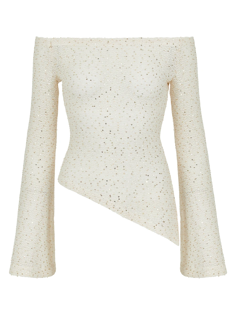 Джемпер с пайетками