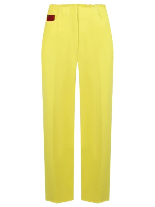 Брюки хлопковые AGNONA