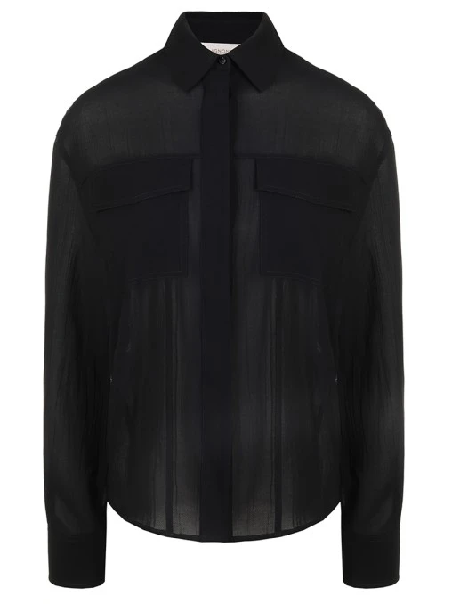 Рубашка хлопковая AGNONA