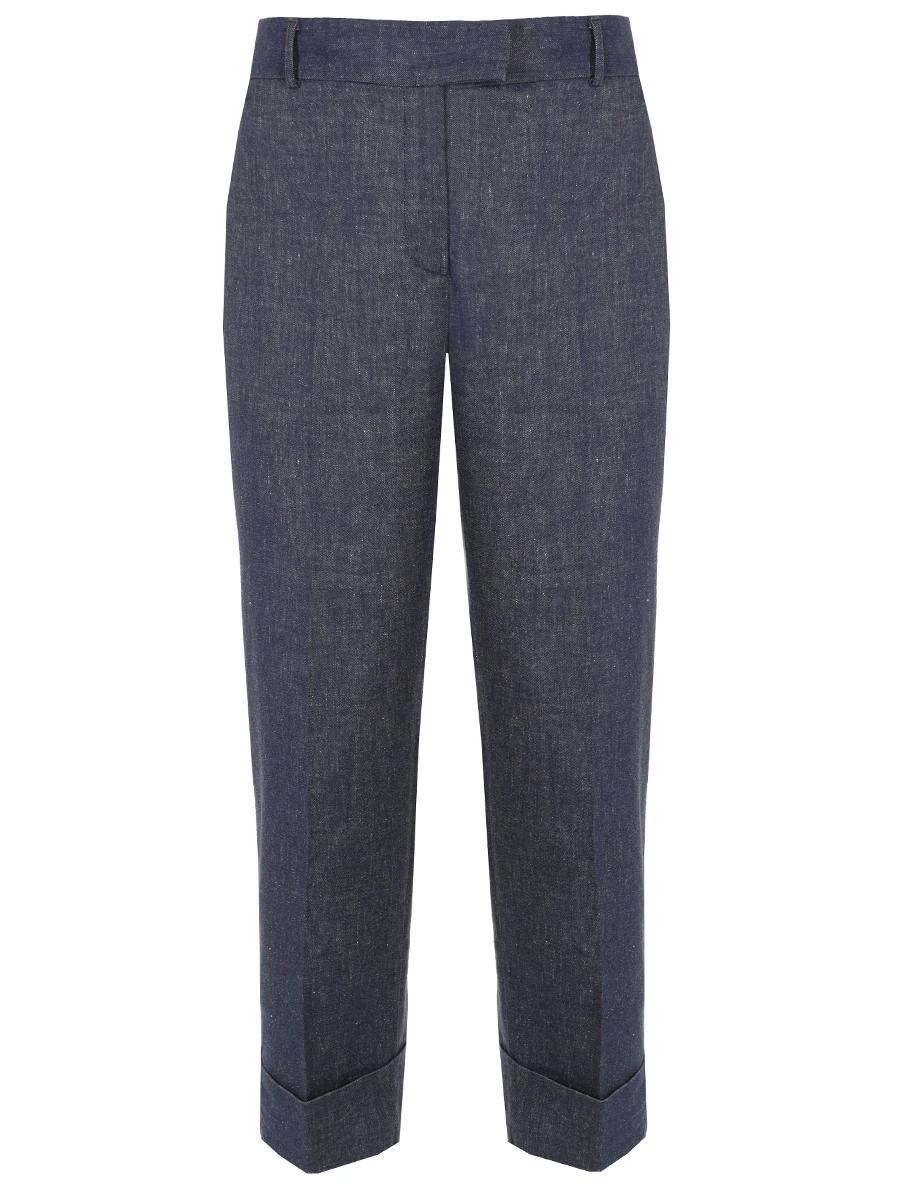 Брюки из хлопка и льна Susanna