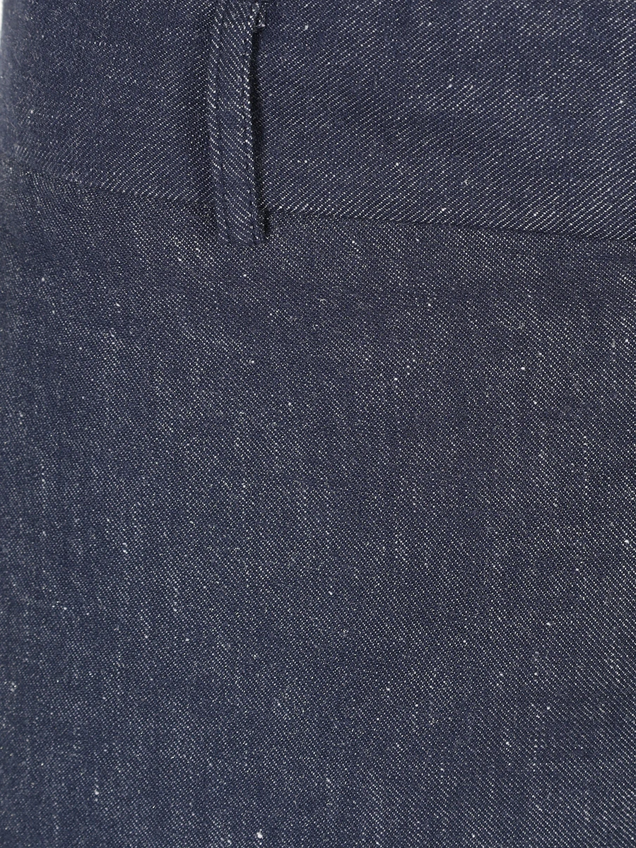 Брюки из хлопка и льна Susanna