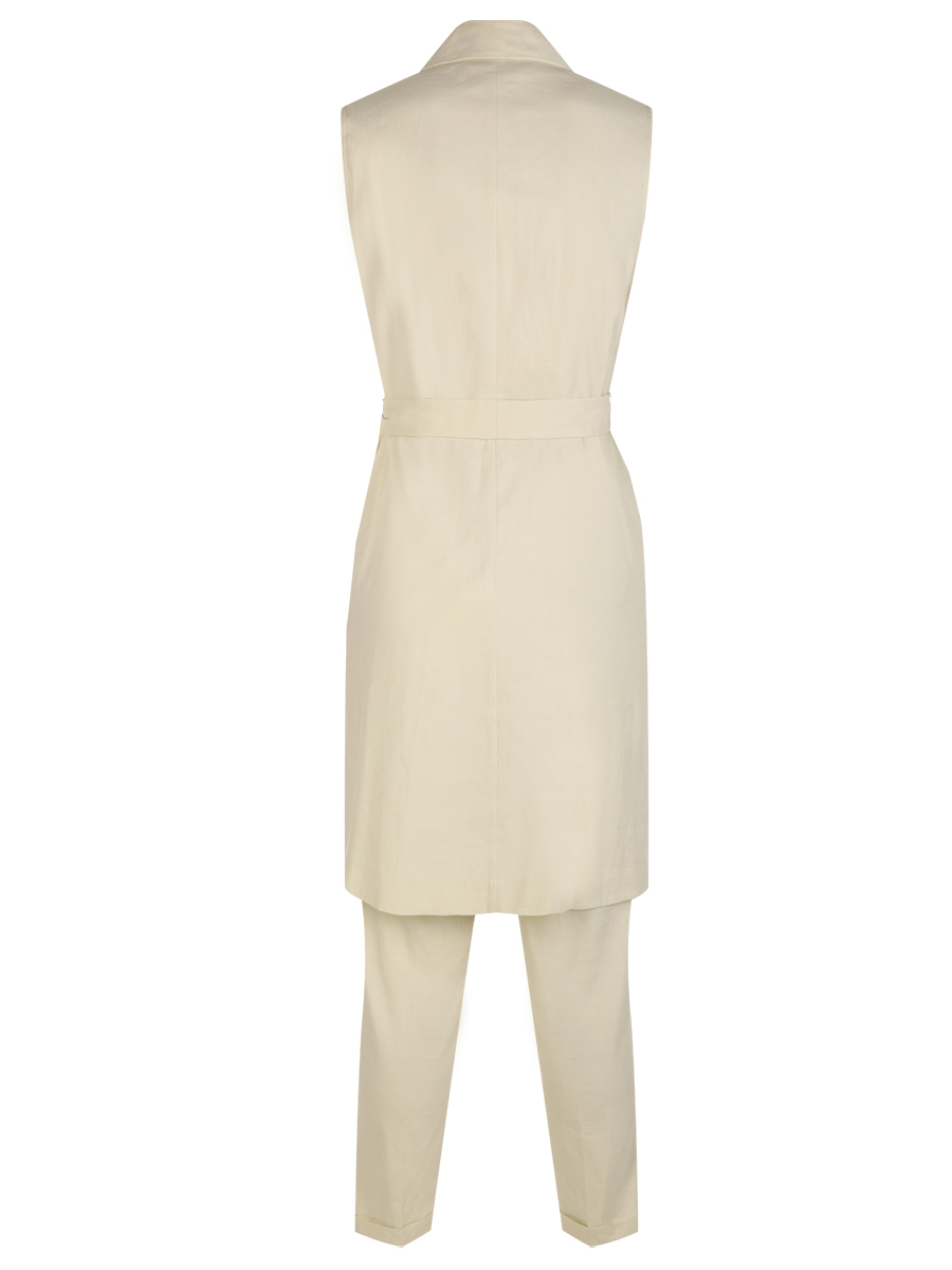 Костюм изо льна и хлопка