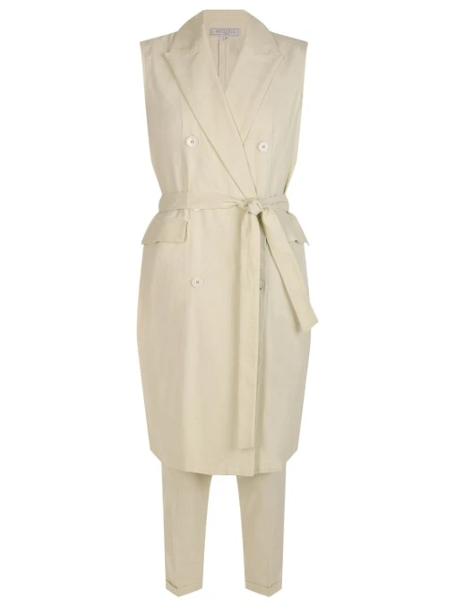 Костюм изо льна и хлопка ANTONELLI FIRENZE