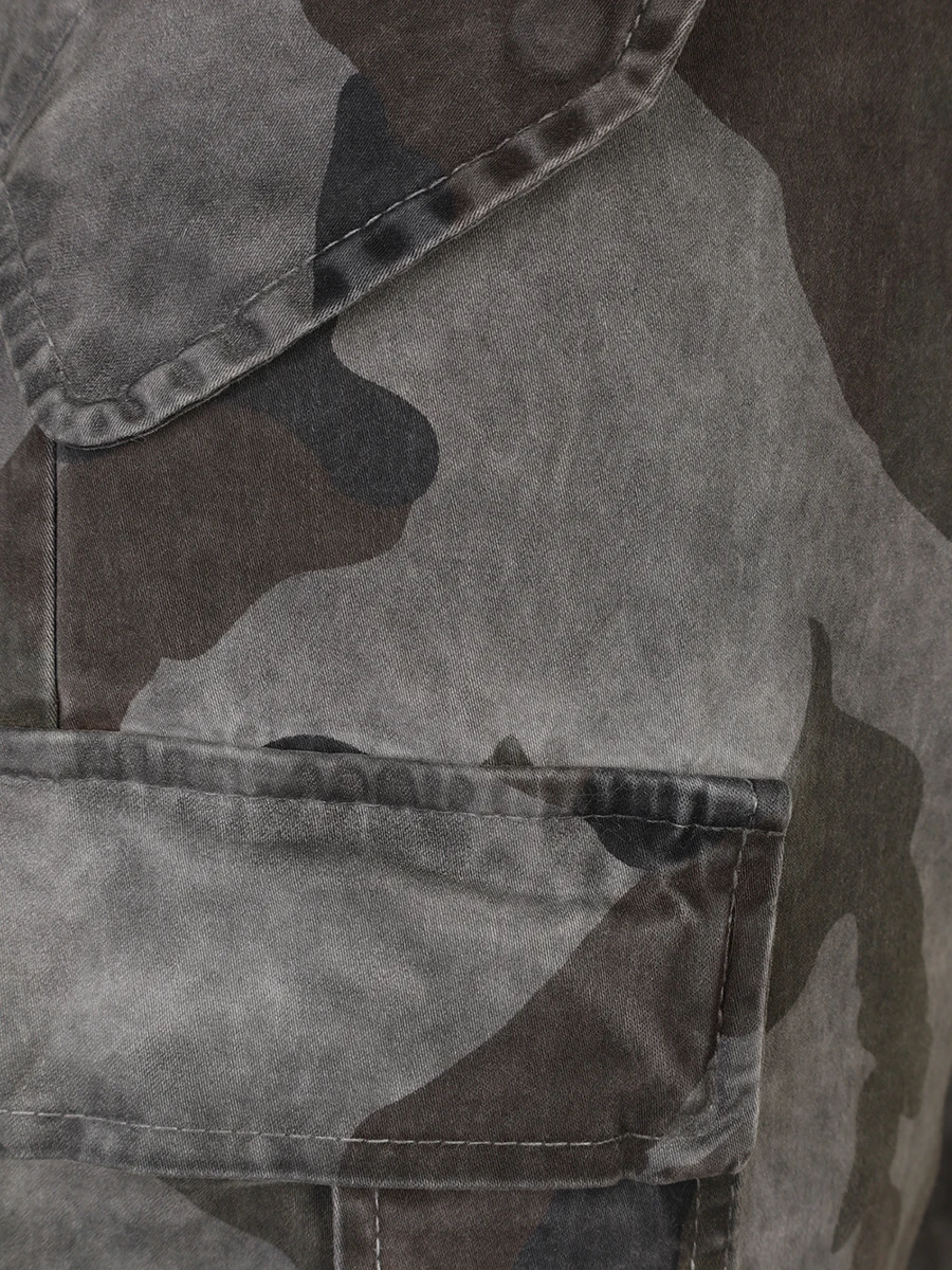 Брюки-карго хлопковые