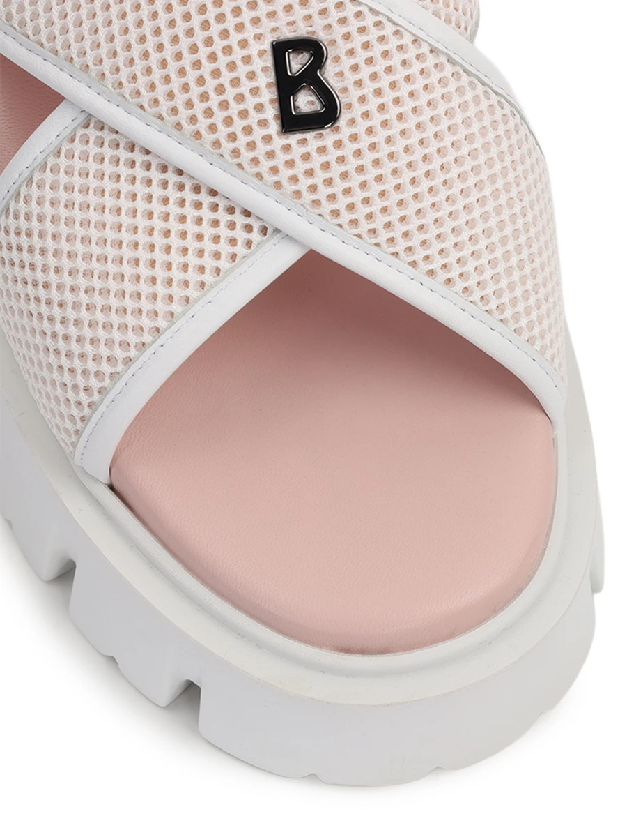 Шлепанцы комбинированные