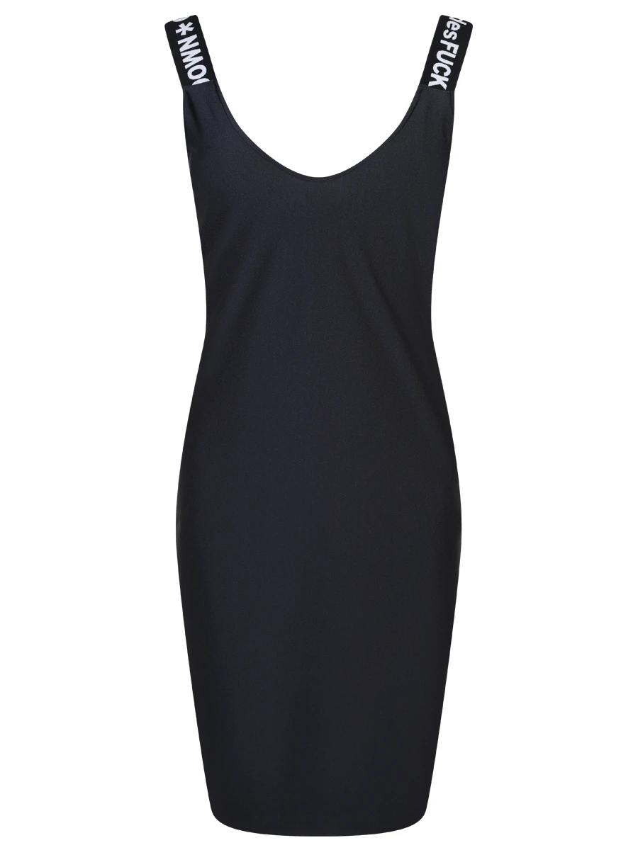 Платье однотонное