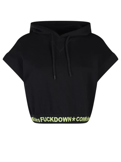 Худи хлопковое COMME DES FUCKDOWN