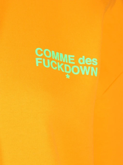Худи хлопковое COMME DES FUCKDOWN